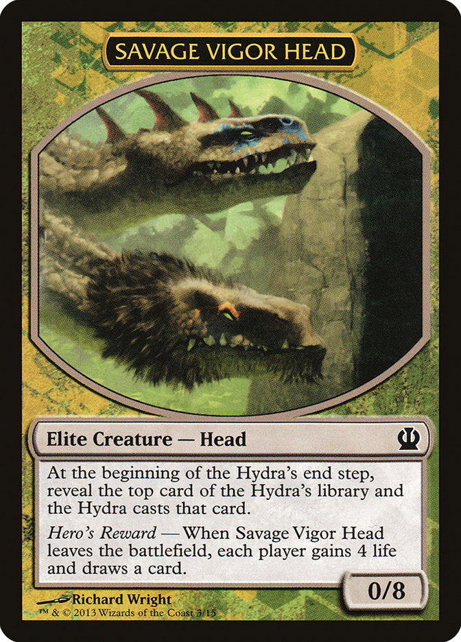 Savage Vigor Head [Theros Face the Hydra] | Card Merchant Takapuna