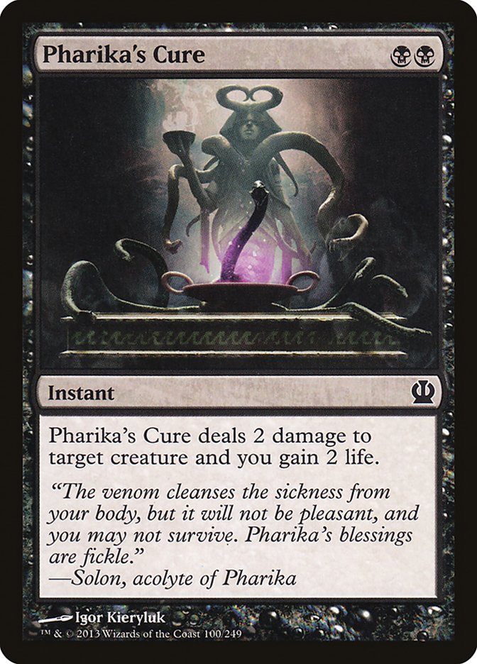 Pharika's Cure [Theros] | Card Merchant Takapuna