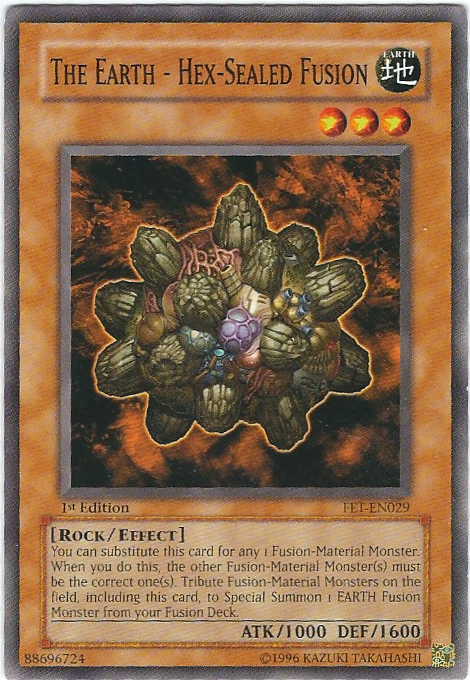 The Earth - Hex-Sealed Fusion [FET-EN029] Common | Card Merchant Takapuna