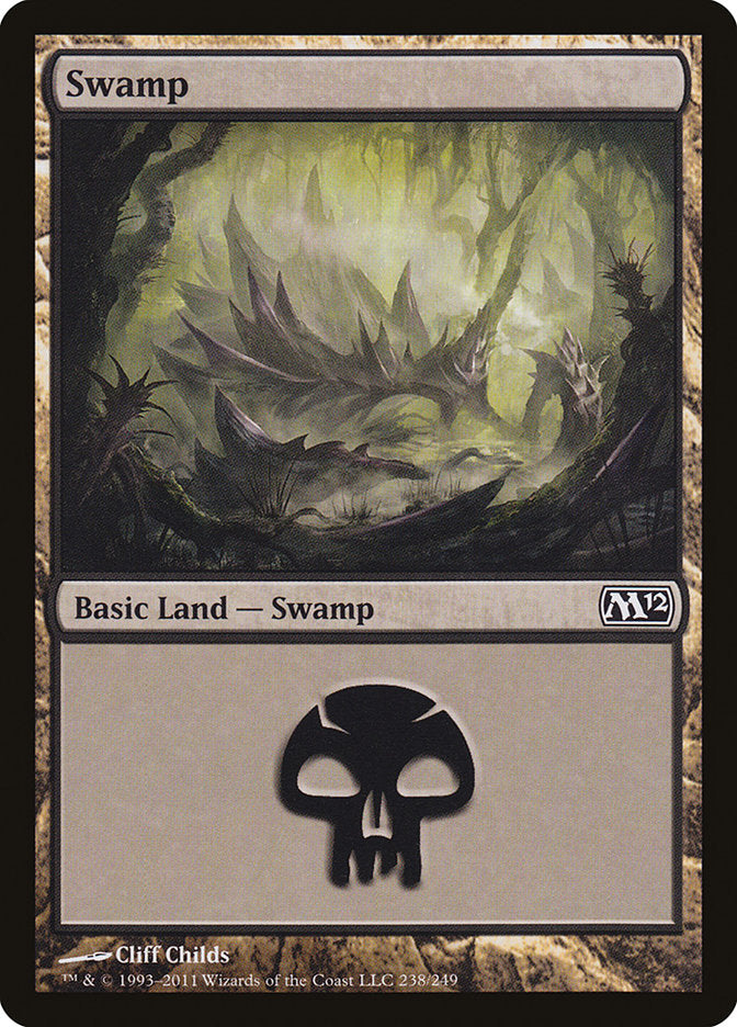 Swamp (238) [Magic 2012] | Card Merchant Takapuna
