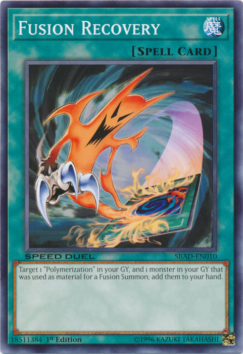 Fusion Recovery [SBAD-EN010] Common | Card Merchant Takapuna