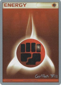Fighting Energy (Bright Aura - Curran Hill's) [World Championships 2005] | Card Merchant Takapuna