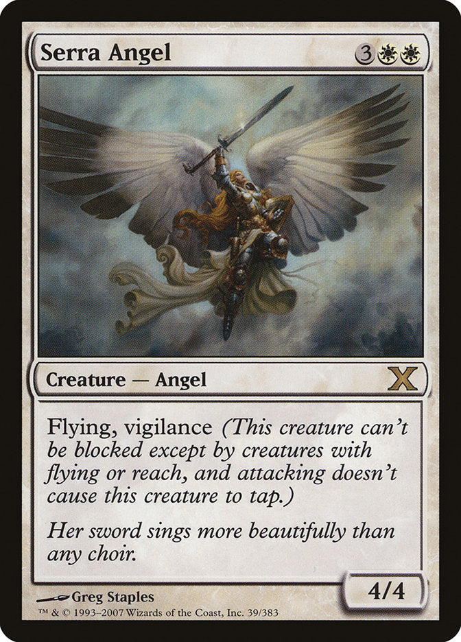 Serra Angel [Tenth Edition] | Card Merchant Takapuna