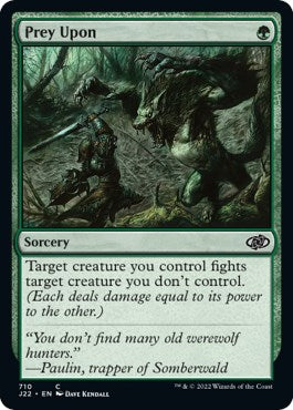 Prey Upon [Jumpstart 2022] | Card Merchant Takapuna