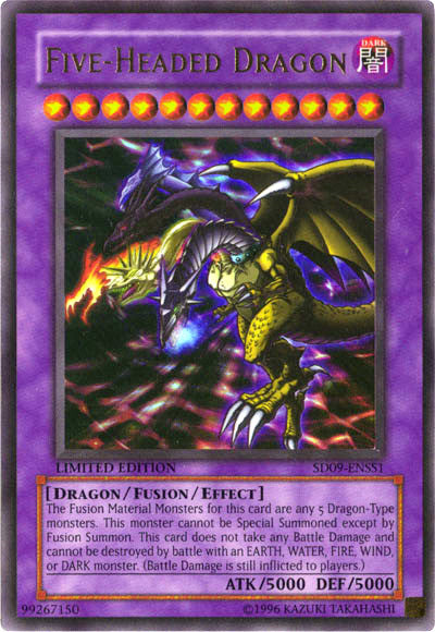 Five-Headed Dragon [SD09-ENSS1] Ultra Rare | Card Merchant Takapuna