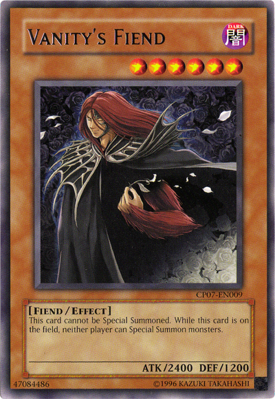 Vanity's Fiend [CP07-EN009] Rare | Card Merchant Takapuna