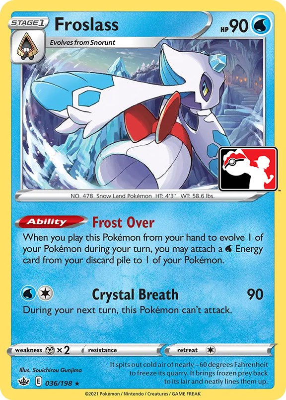 Froslass (036/198) [Prize Pack Series One] | Card Merchant Takapuna
