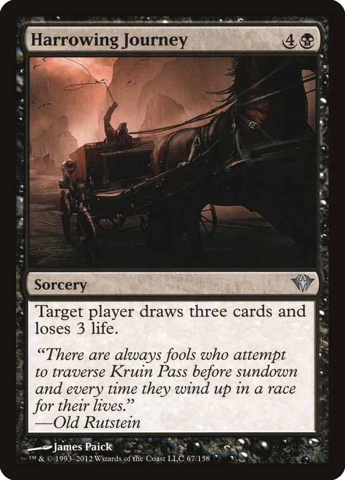 Harrowing Journey [Dark Ascension] | Card Merchant Takapuna