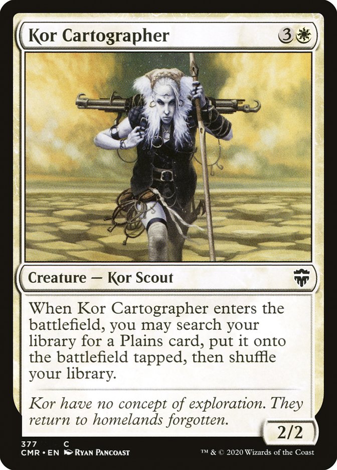 Kor Cartographer (377) [Commander Legends] | Card Merchant Takapuna