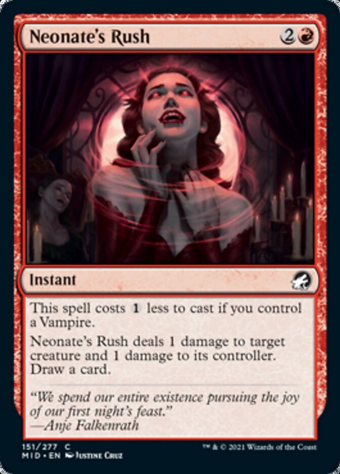 Neonate's Rush [Innistrad: Midnight Hunt] | Card Merchant Takapuna