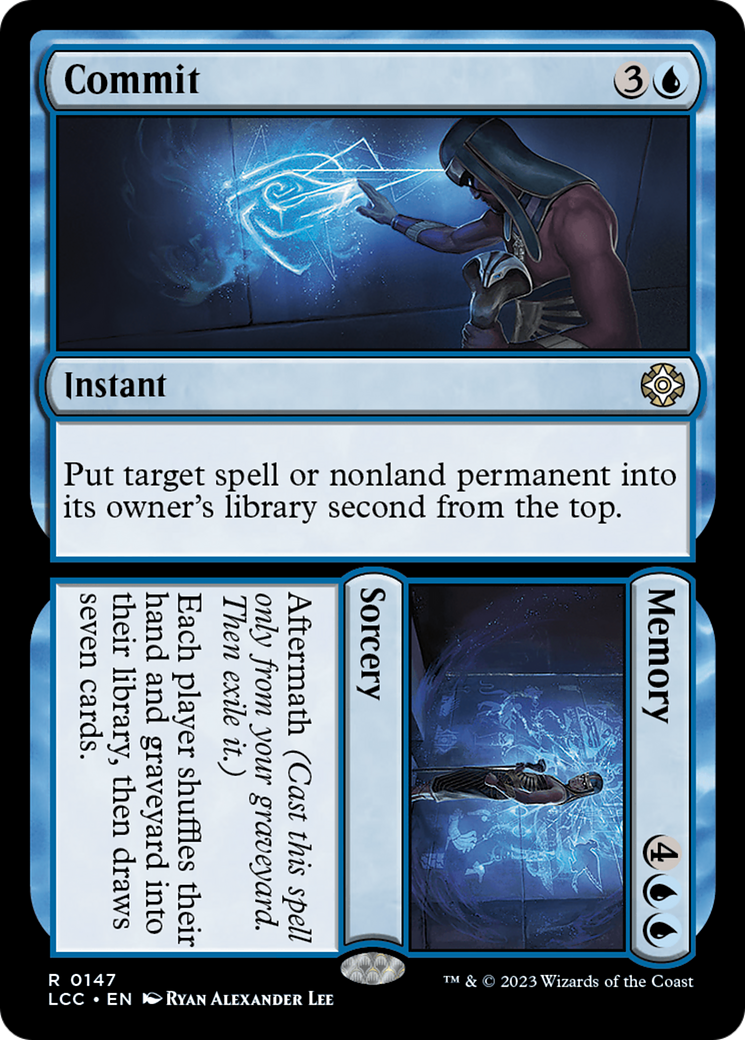 Commit // Memory [The Lost Caverns of Ixalan Commander] | Card Merchant Takapuna