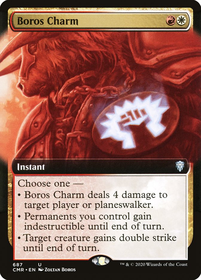 Boros Charm (Extended Art) [Commander Legends] | Card Merchant Takapuna