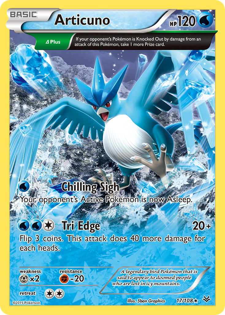 Articuno (17/108) [XY: Roaring Skies] | Card Merchant Takapuna