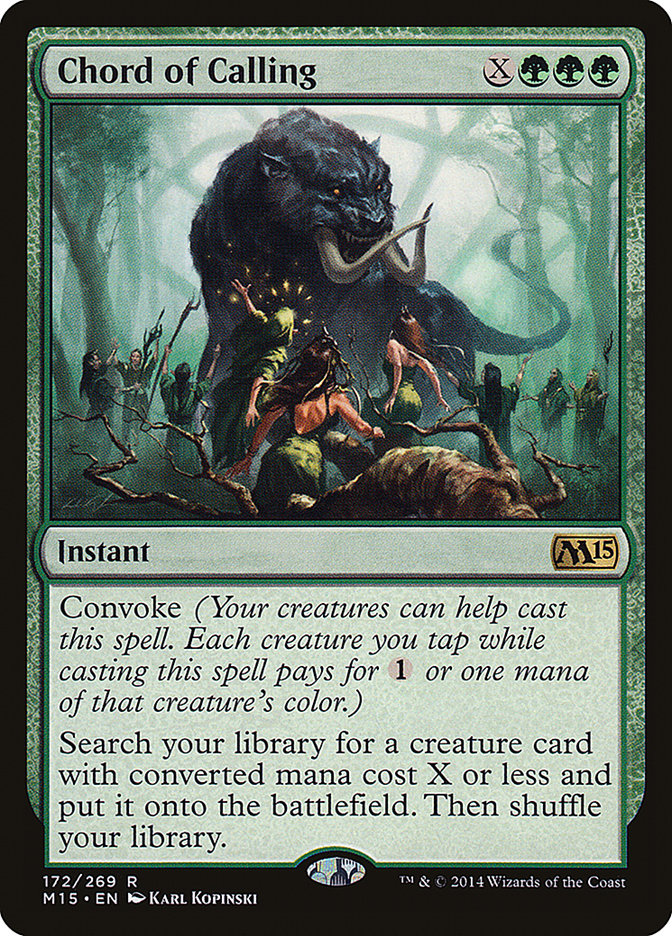 Chord of Calling [Magic 2015] | Card Merchant Takapuna