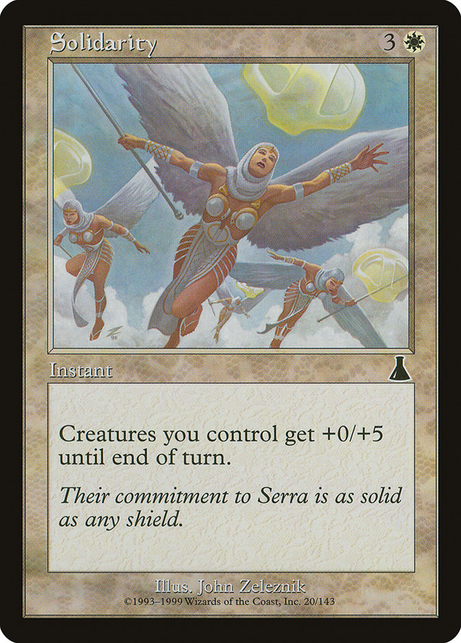 Solidarity [Urza's Destiny] | Card Merchant Takapuna