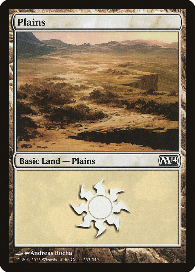 Plains (233) [Magic 2014] | Card Merchant Takapuna
