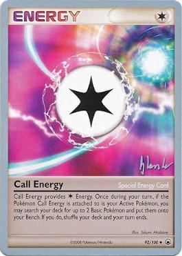 Call Energy (92/100) (Empotech - Dylan Lefavour) [World Championships 2008] | Card Merchant Takapuna