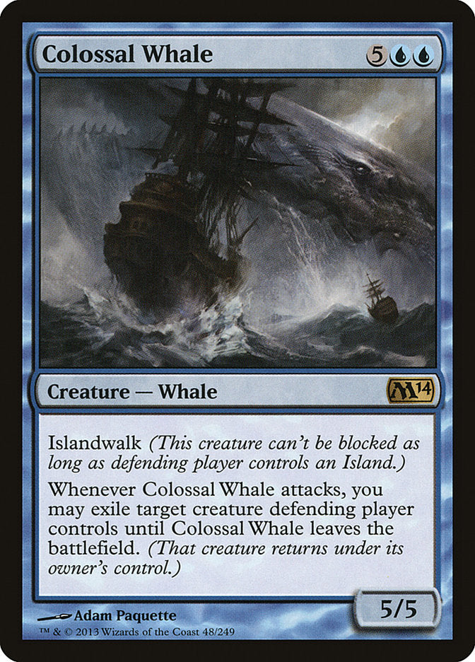 Colossal Whale [Magic 2014] | Card Merchant Takapuna