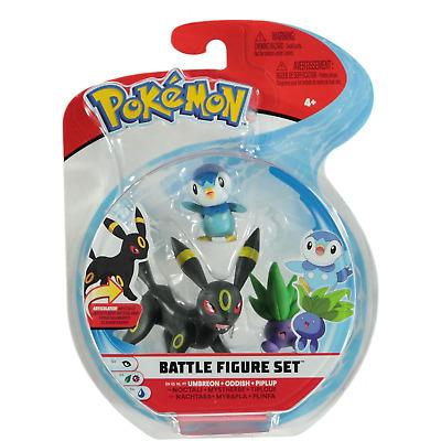 Pokemon Battle Figure - Umbreon + Oddish + Piplup | Card Merchant Takapuna