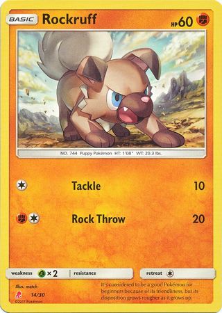 Rockruff (14/30) [Sun & Moon: Trainer Kit - Lycanroc] | Card Merchant Takapuna