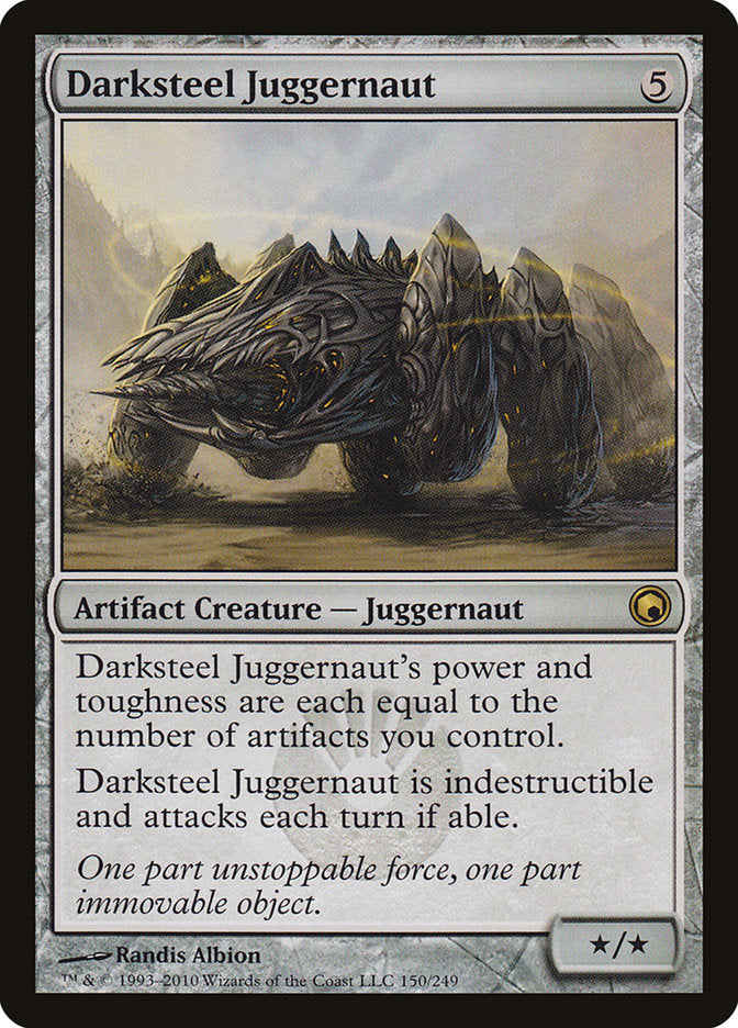Darksteel Juggernaut [Scars of Mirrodin] | Card Merchant Takapuna