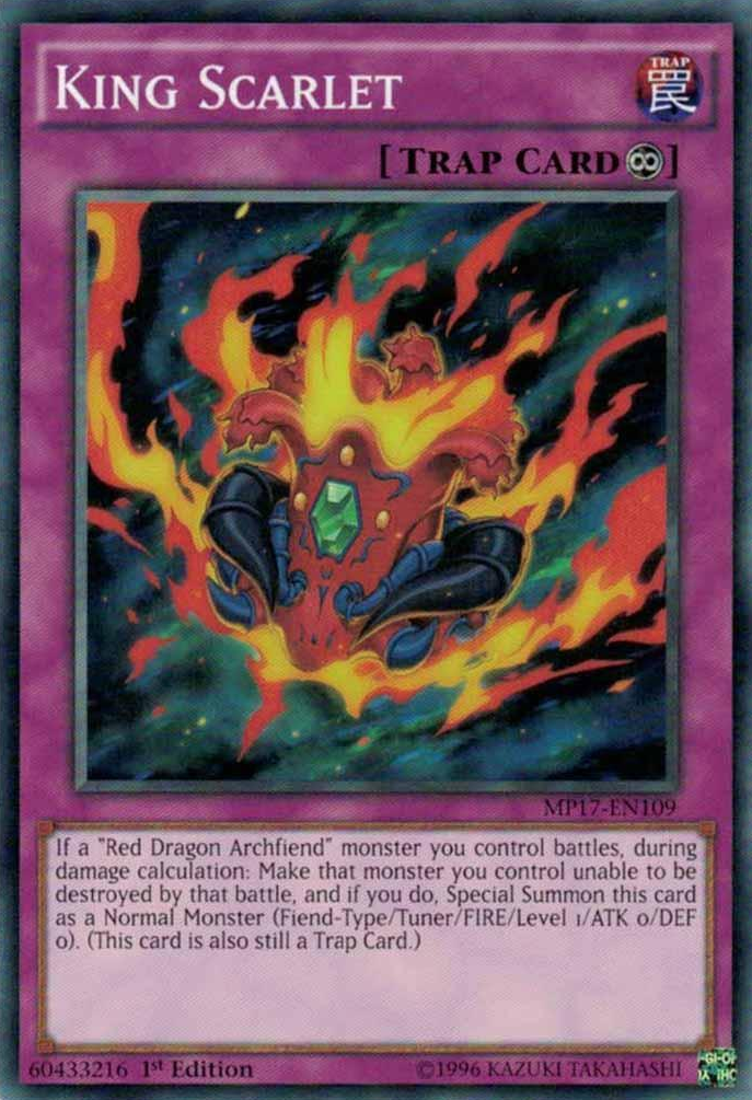 King Scarlet [MP17-EN109] Common | Card Merchant Takapuna
