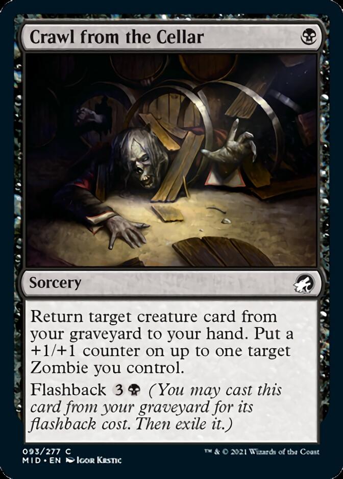 Crawl from the Cellar [Innistrad: Midnight Hunt] | Card Merchant Takapuna