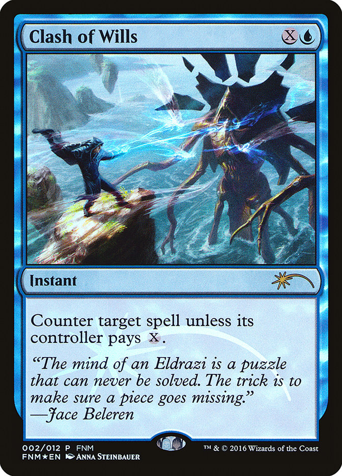 Clash of Wills [Friday Night Magic 2016] | Card Merchant Takapuna