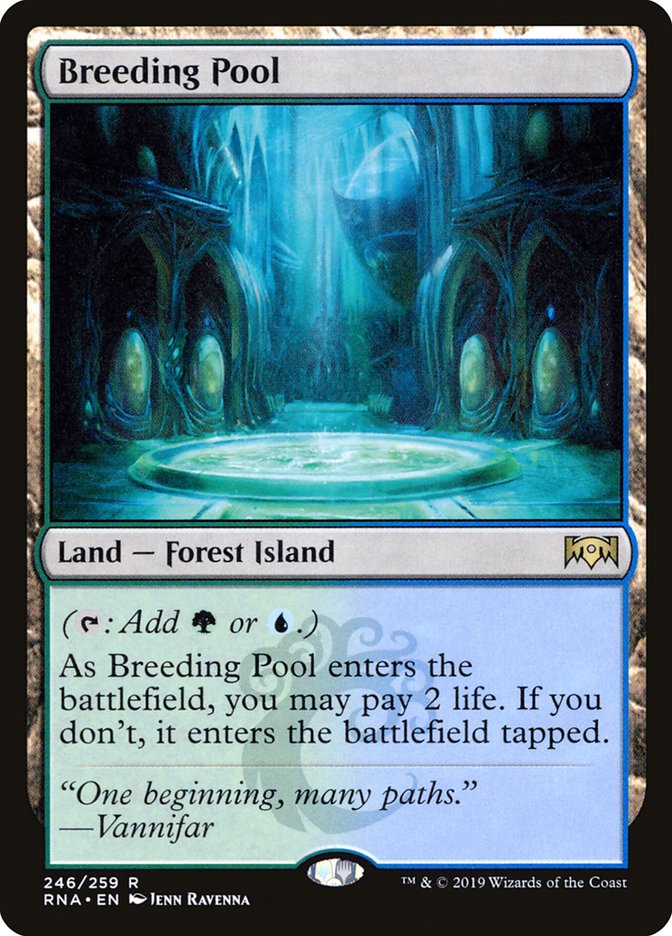 Breeding Pool [Ravnica Allegiance] | Card Merchant Takapuna