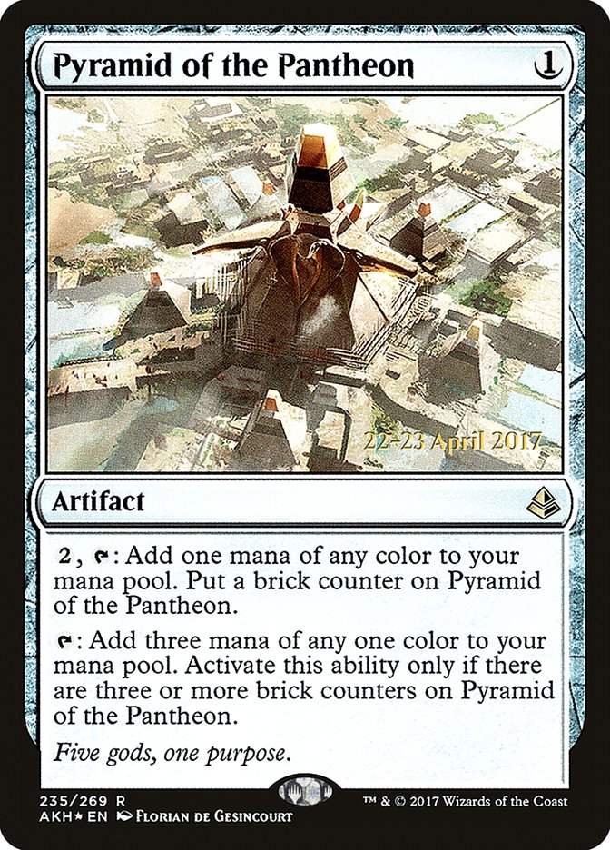 Pyramid of the Pantheon [Amonkhet Prerelease Promos] | Card Merchant Takapuna