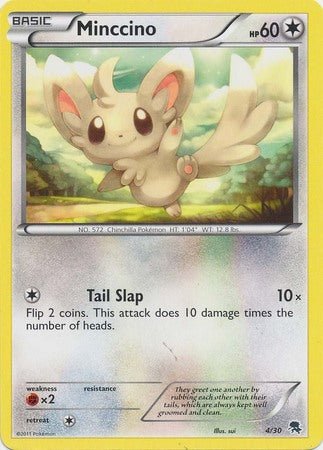 Minccino (4/30) [Black & White: Trainer Kit - Zoroark] | Card Merchant Takapuna