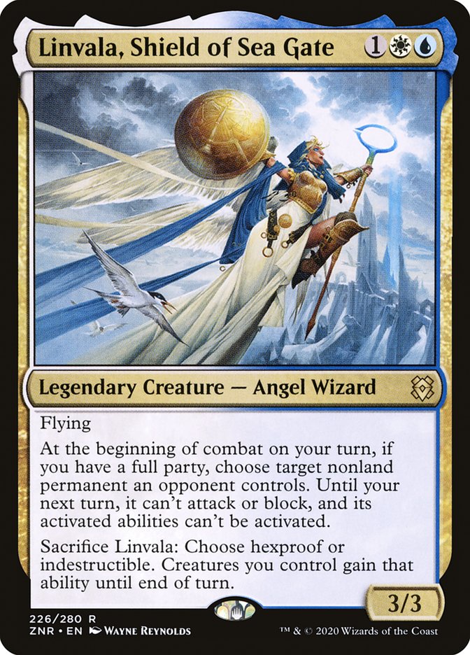 Linvala, Shield of Sea Gate [Zendikar Rising] | Card Merchant Takapuna