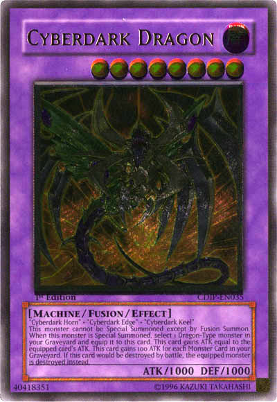 Cyberdark Dragon [CDIP-EN035] Ultimate Rare | Card Merchant Takapuna