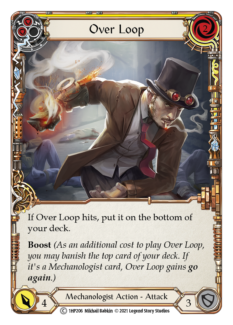 Over Loop (Yellow) [1HP206] (History Pack 1) | Card Merchant Takapuna