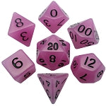 Resin Dice: Glow. Purple 16mm Poly | Card Merchant Takapuna