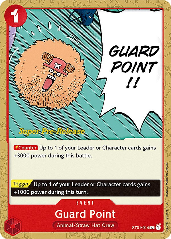 Guard Point [Super Pre-Release Starter Deck: Straw Hat Crew] | Card Merchant Takapuna