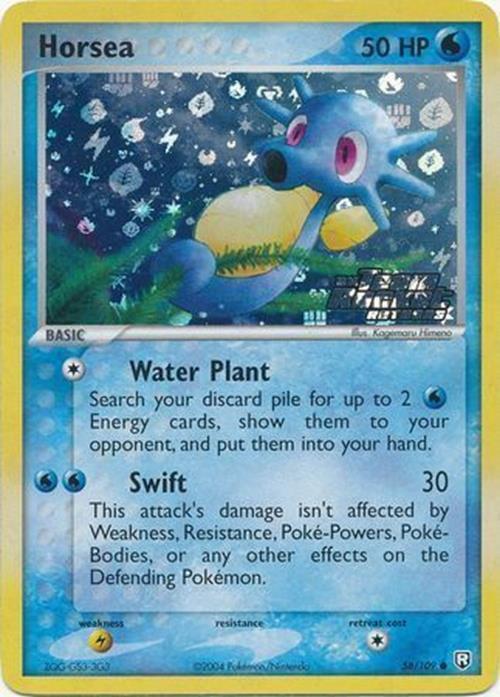 Horsea (58/109) (Stamped) [EX: Team Rocket Returns] | Card Merchant Takapuna