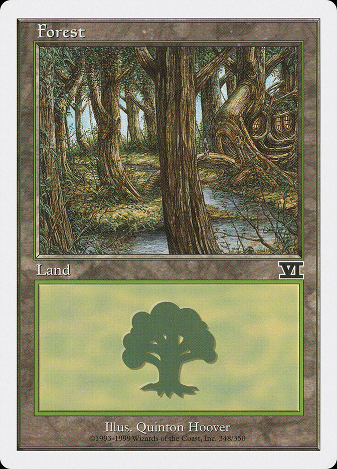 Forest (348) [Classic Sixth Edition] | Card Merchant Takapuna