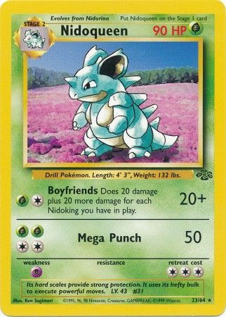 Nidoqueen (23/64) [Jungle Unlimited] | Card Merchant Takapuna