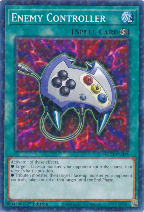Enemy Controller (Duel Terminal) [HAC1-EN025] Common | Card Merchant Takapuna