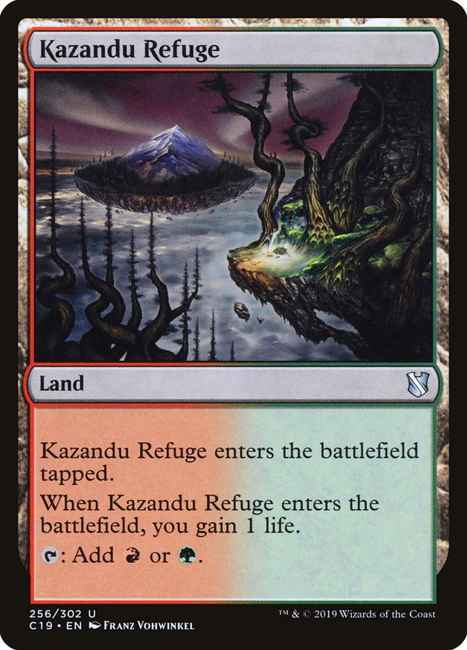 Kazandu Refuge [Commander 2019] | Card Merchant Takapuna