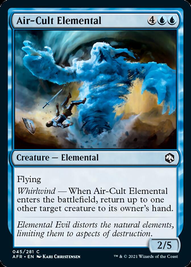 Air-Cult Elemental [Dungeons & Dragons: Adventures in the Forgotten Realms] | Card Merchant Takapuna