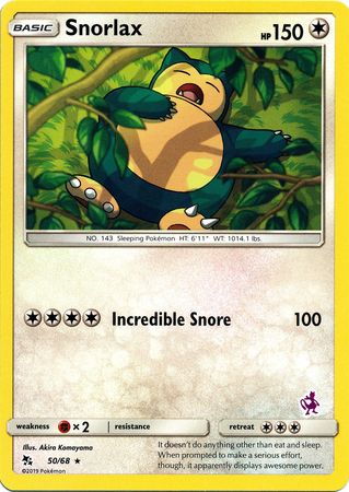 Snorlax (50/68) (Mewtwo Deck) [Battle Academy 2020] | Card Merchant Takapuna