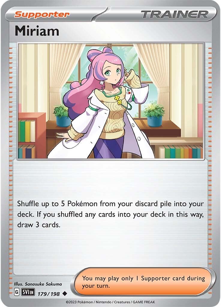 Miriam (179/198) [Scarlet & Violet: Base Set] | Card Merchant Takapuna