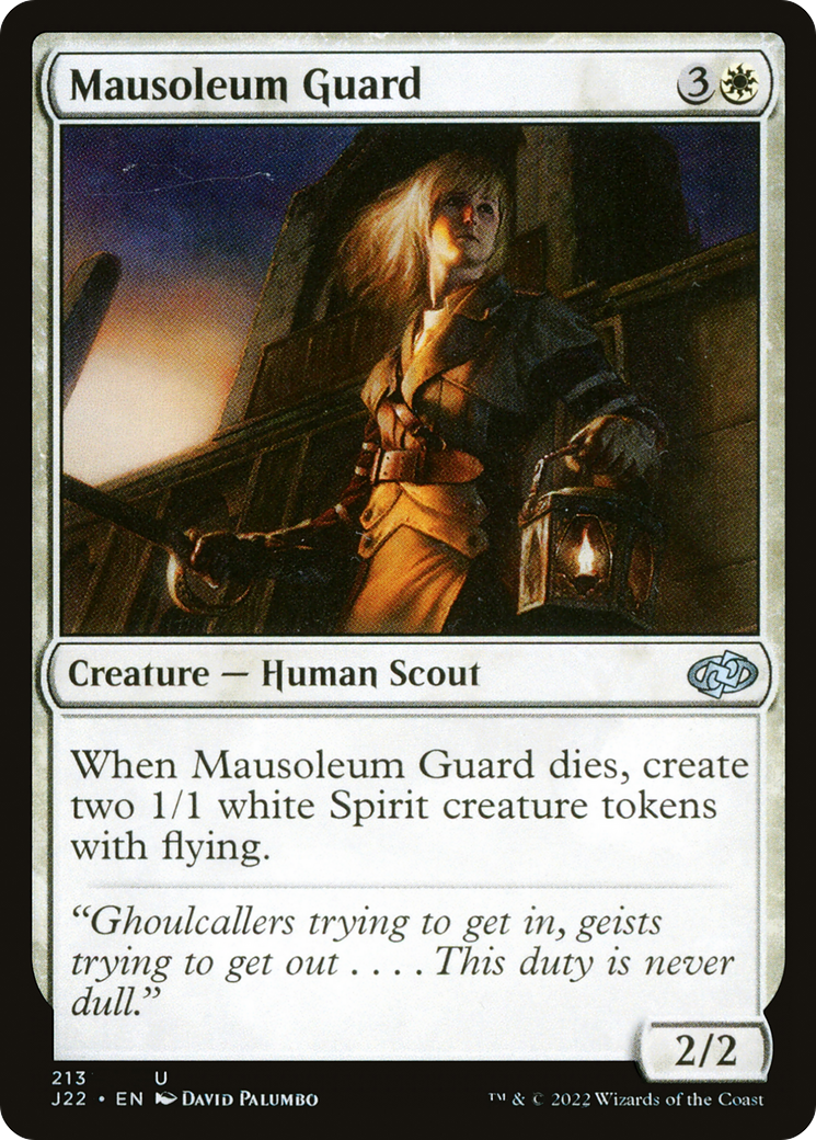 Mausoleum Guard [Jumpstart 2022] | Card Merchant Takapuna