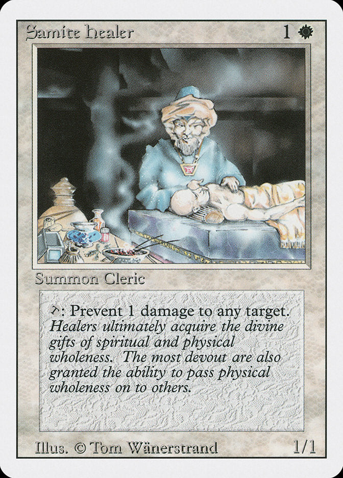 Samite Healer [Revised Edition] | Card Merchant Takapuna