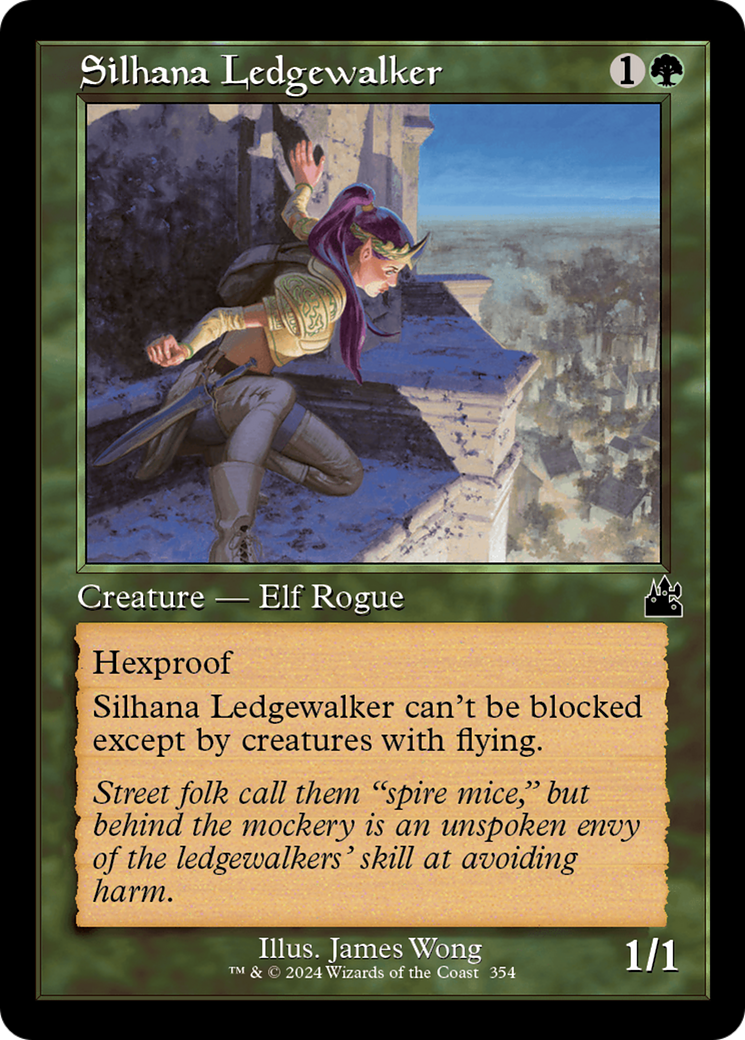 Silhana Ledgewalker (Retro Frame) [Ravnica Remastered] | Card Merchant Takapuna