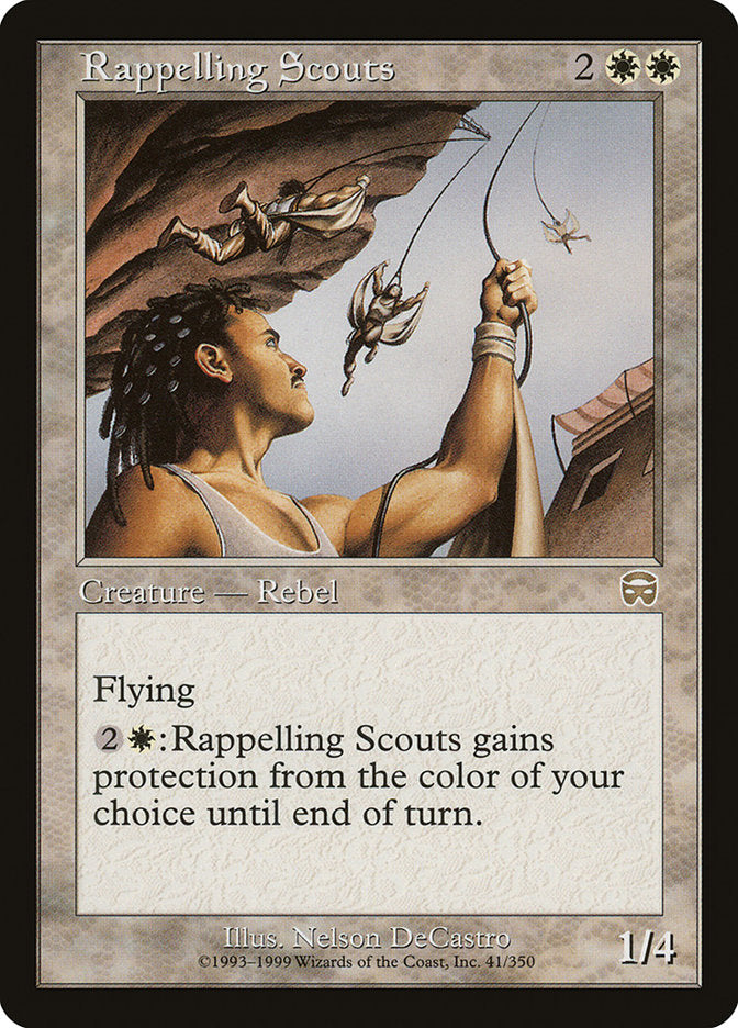 Rappelling Scouts [Mercadian Masques] | Card Merchant Takapuna