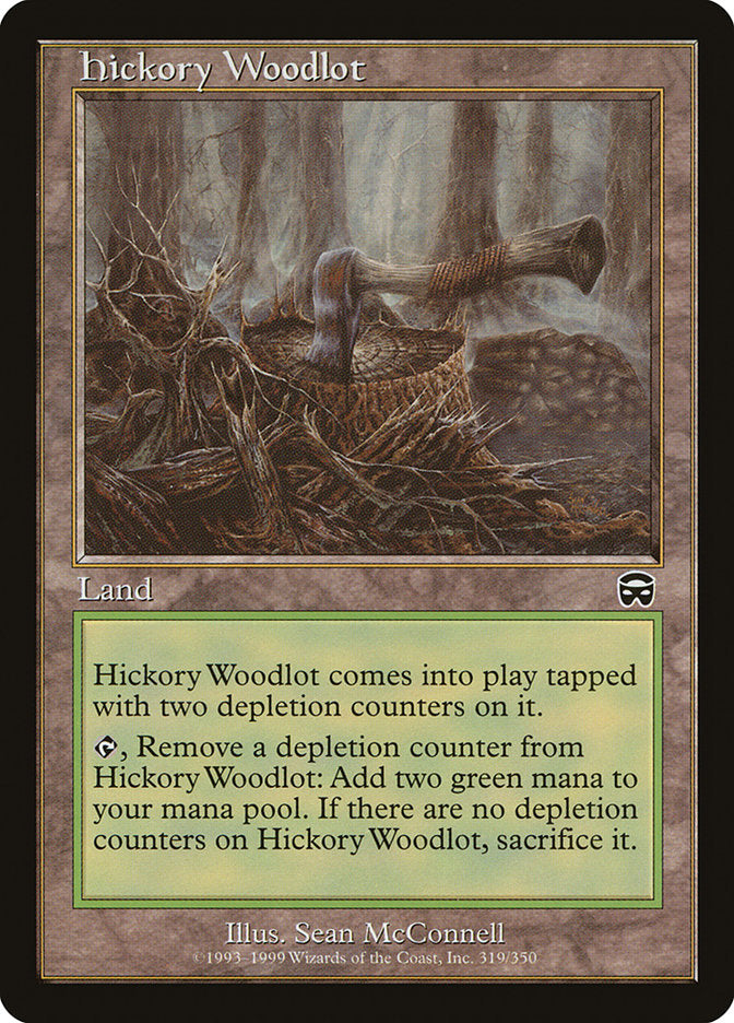 Hickory Woodlot [Mercadian Masques] | Card Merchant Takapuna