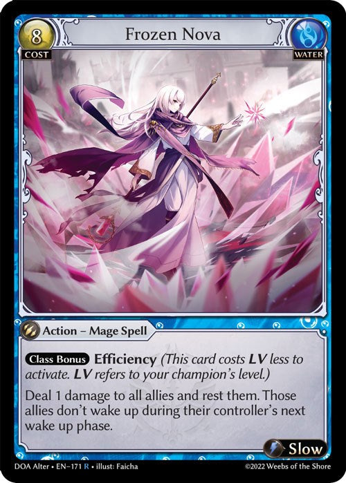 Frozen Nova (171) [Dawn of Ashes: Alter Edition] | Card Merchant Takapuna